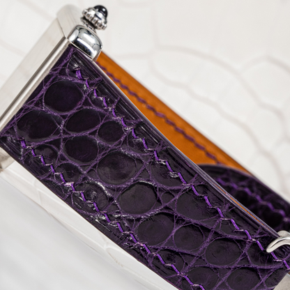 Alligator Leather Strap for Cartier Tank