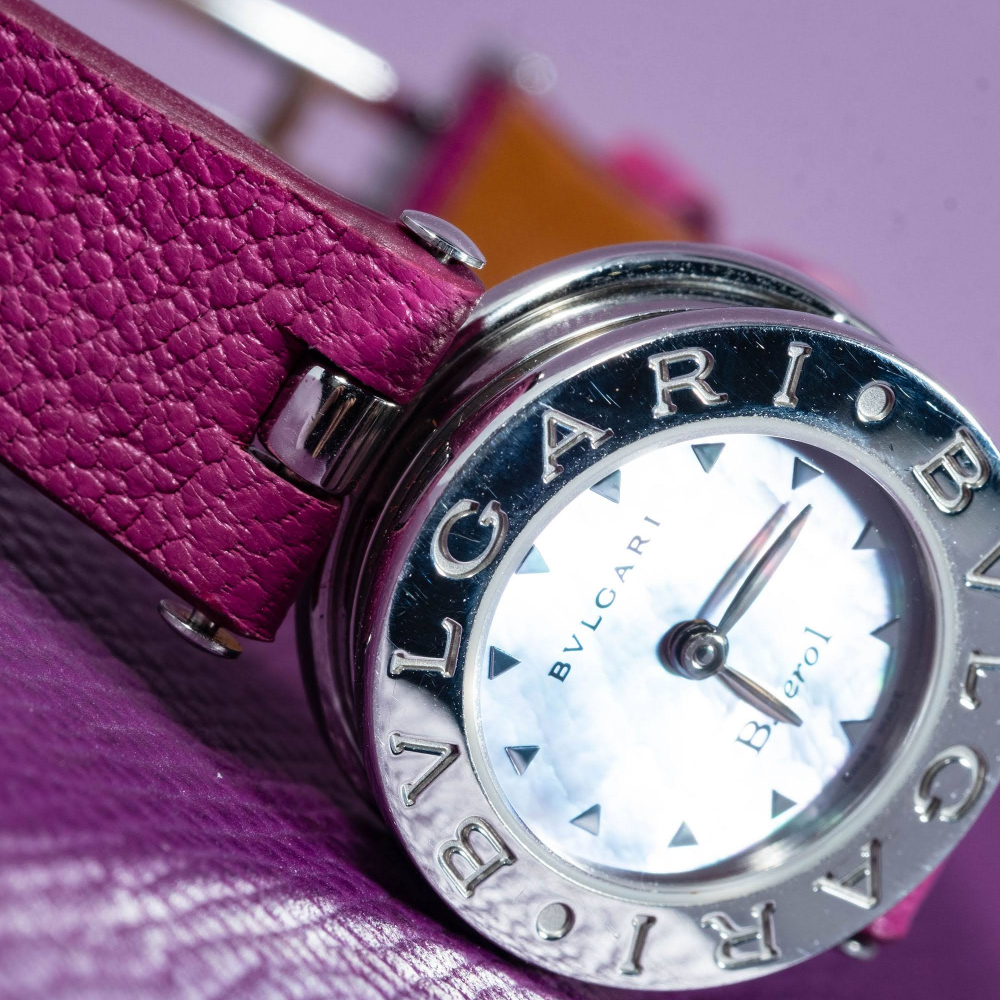 Chevre Leather Strap for Bvlgari