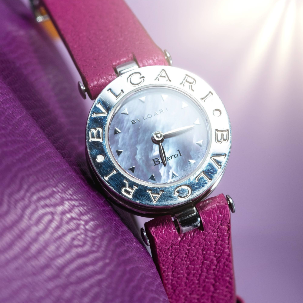 Chevre Leather Strap for Bvlgari