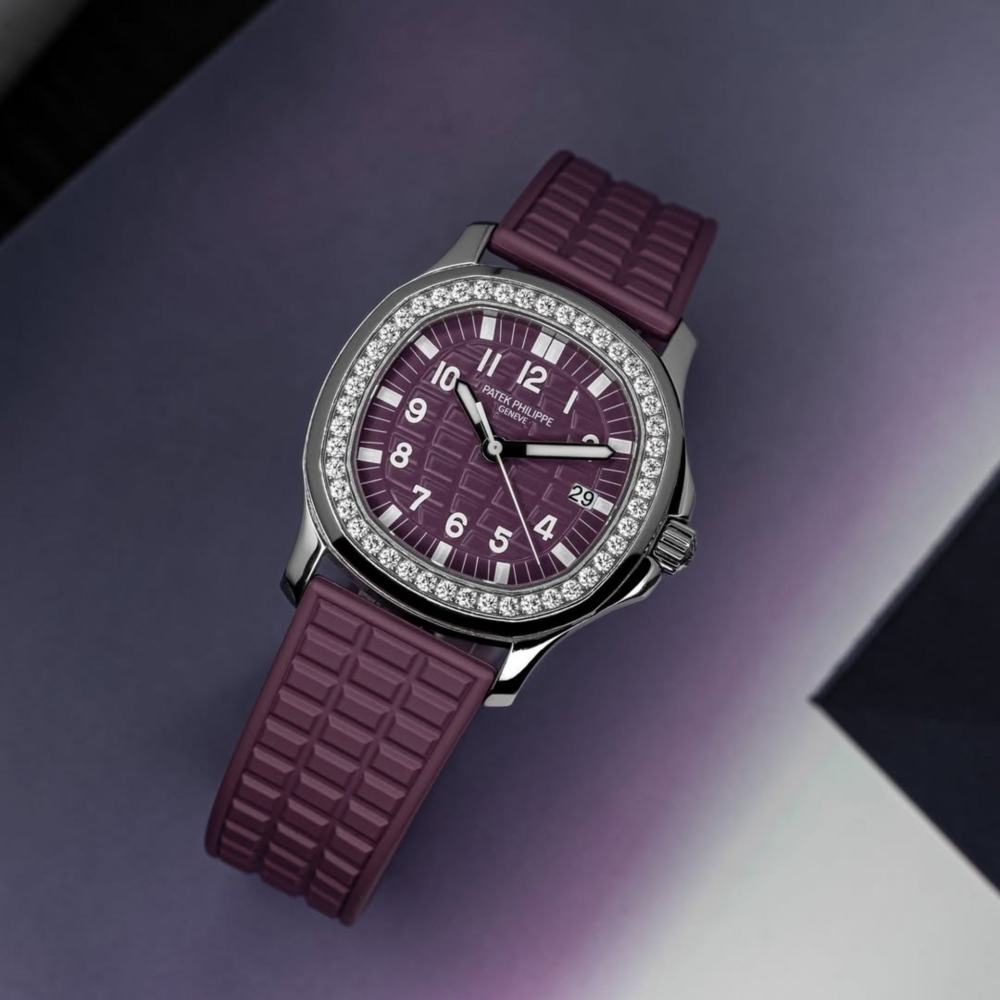 FKM Rubber Strap for Patek Philippe Aquanaut Straight End