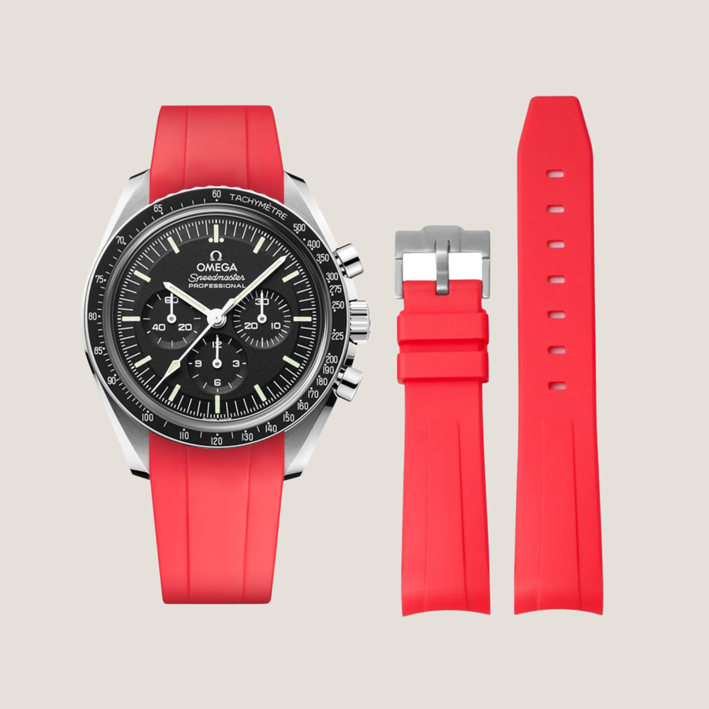 Omega Speedmaster FKM Rubber Strap