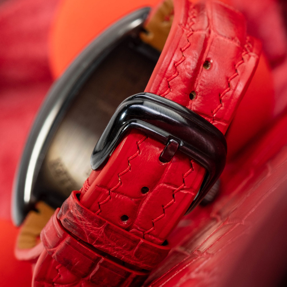 Alligator Leather Strap for Franck Muller Conquistador