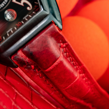 Alligator Leather Strap for Franck Muller Conquistador