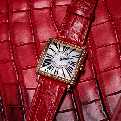 Alligator Leather Strap for Franck Muller Master Square
