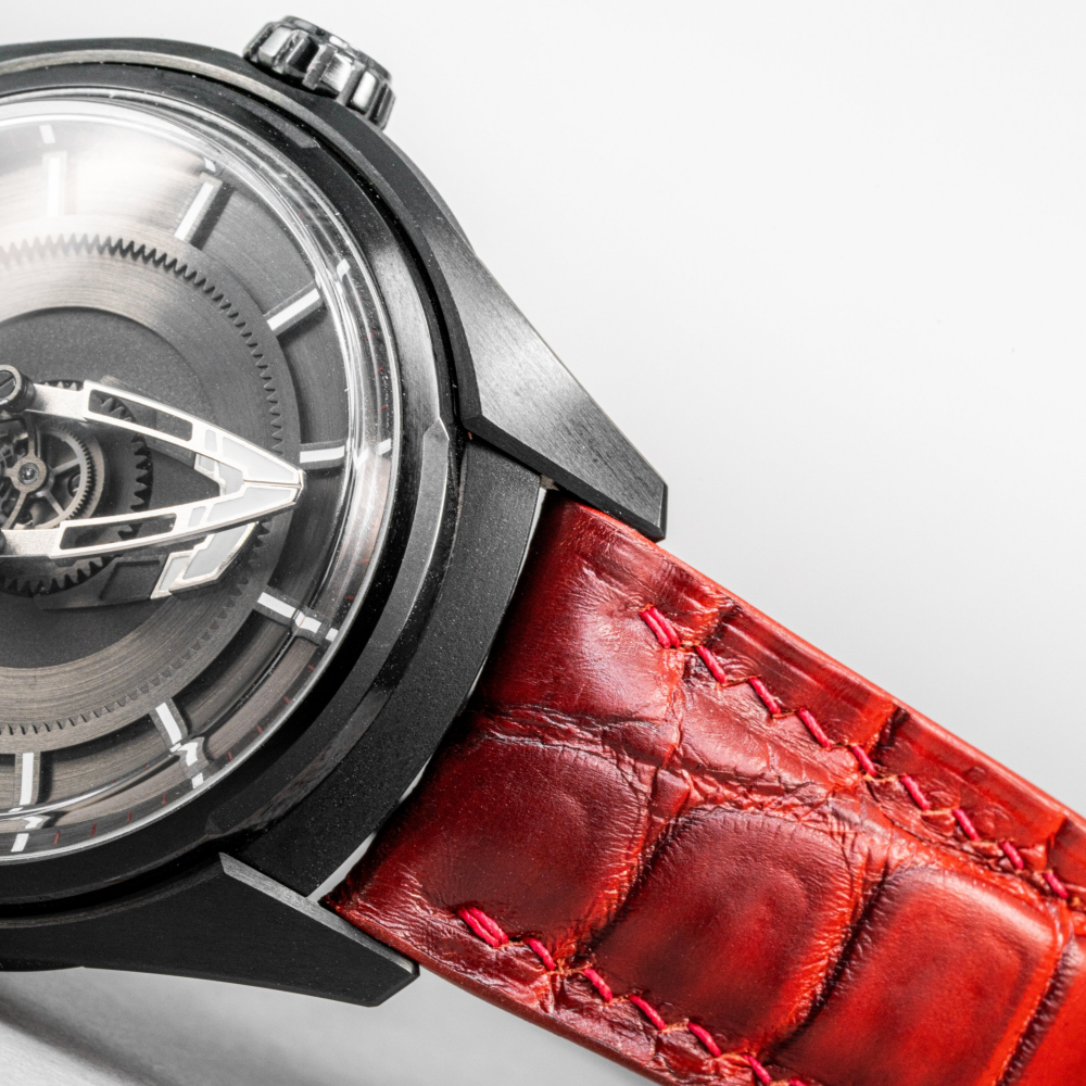 Alligator Leather Strap for Ulysse Nardin