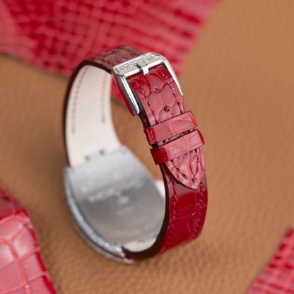 Alligator Leather Strap for Franck Muller Vanguard