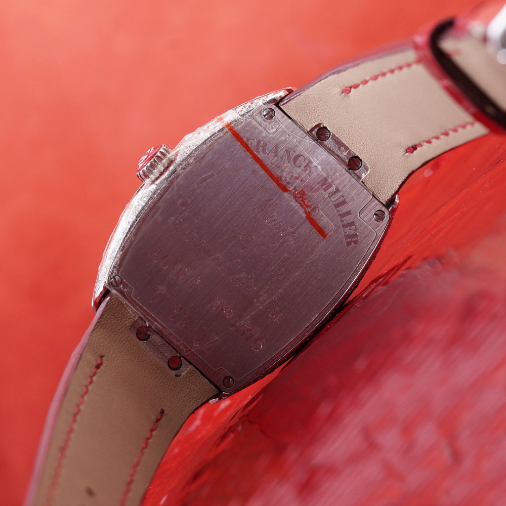Alligator Leather Strap for Franck Muller Vanguard