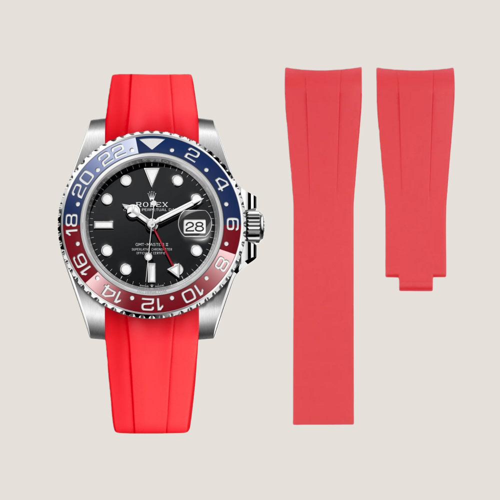 Rolex GMT-Master II Rubber Strap – Deployant Clasp