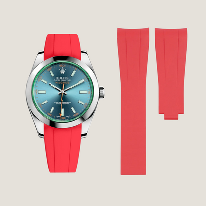 Rolex Milgauss Rubber Strap for Deployant Clasp