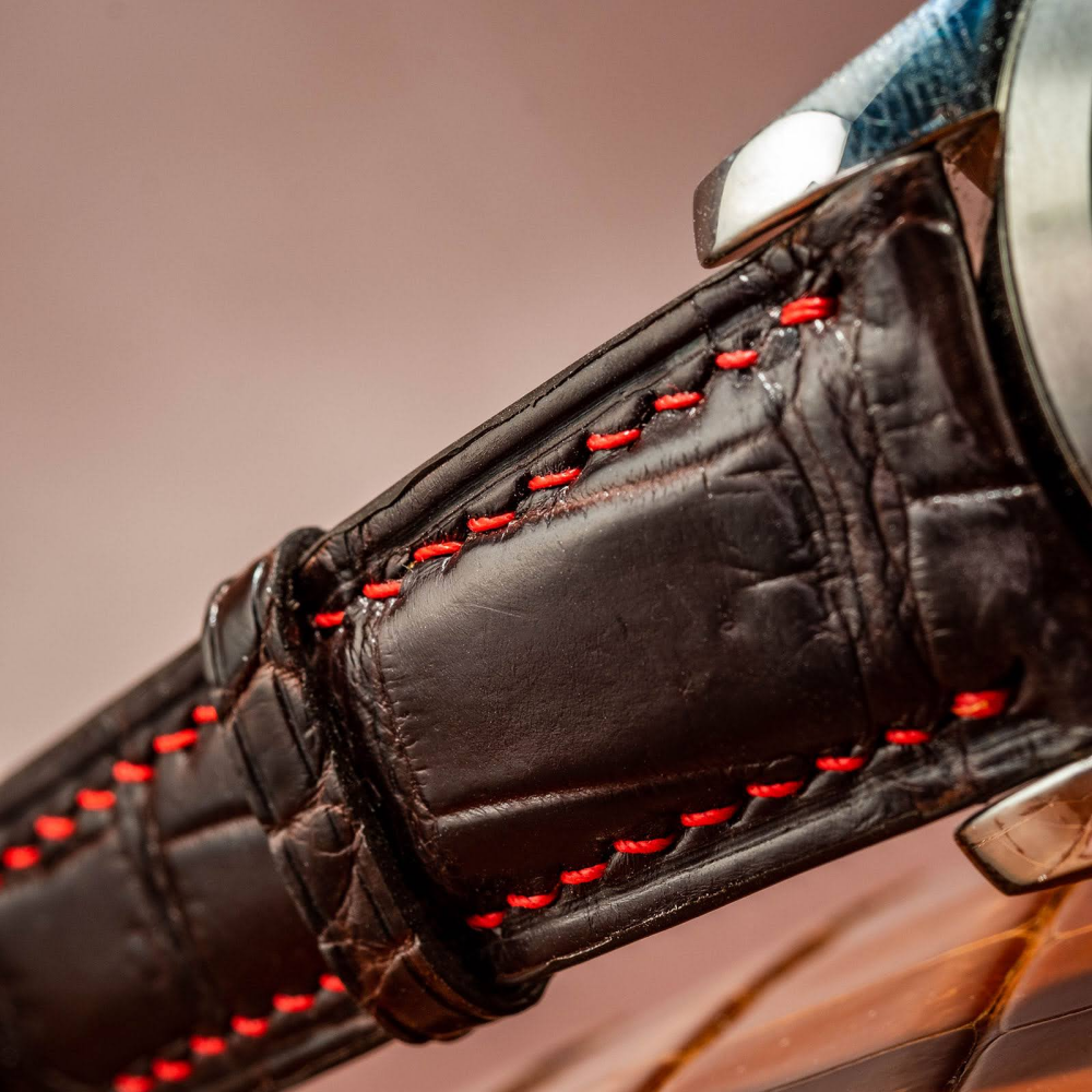 Alligator Leather Strap for Girard-Perregaux