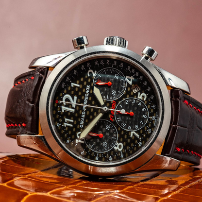Alligator Leather Strap for Girard-Perregaux