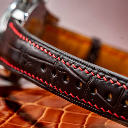 Alligator Leather Strap for Girard-Perregaux
