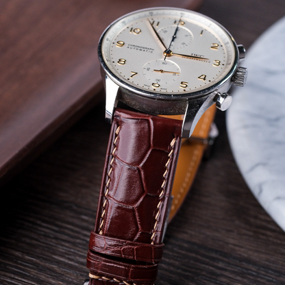 Alligator Leather Strap for IWC Portugieser