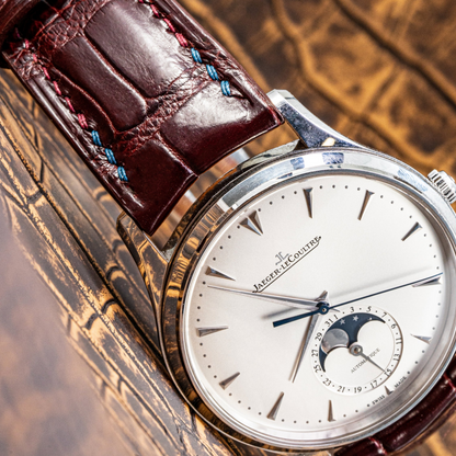 Alligator Leather Strap for Jaeger-LeCoultre Master