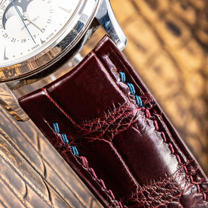 Alligator Leather Strap for Jaeger-LeCoultre Master