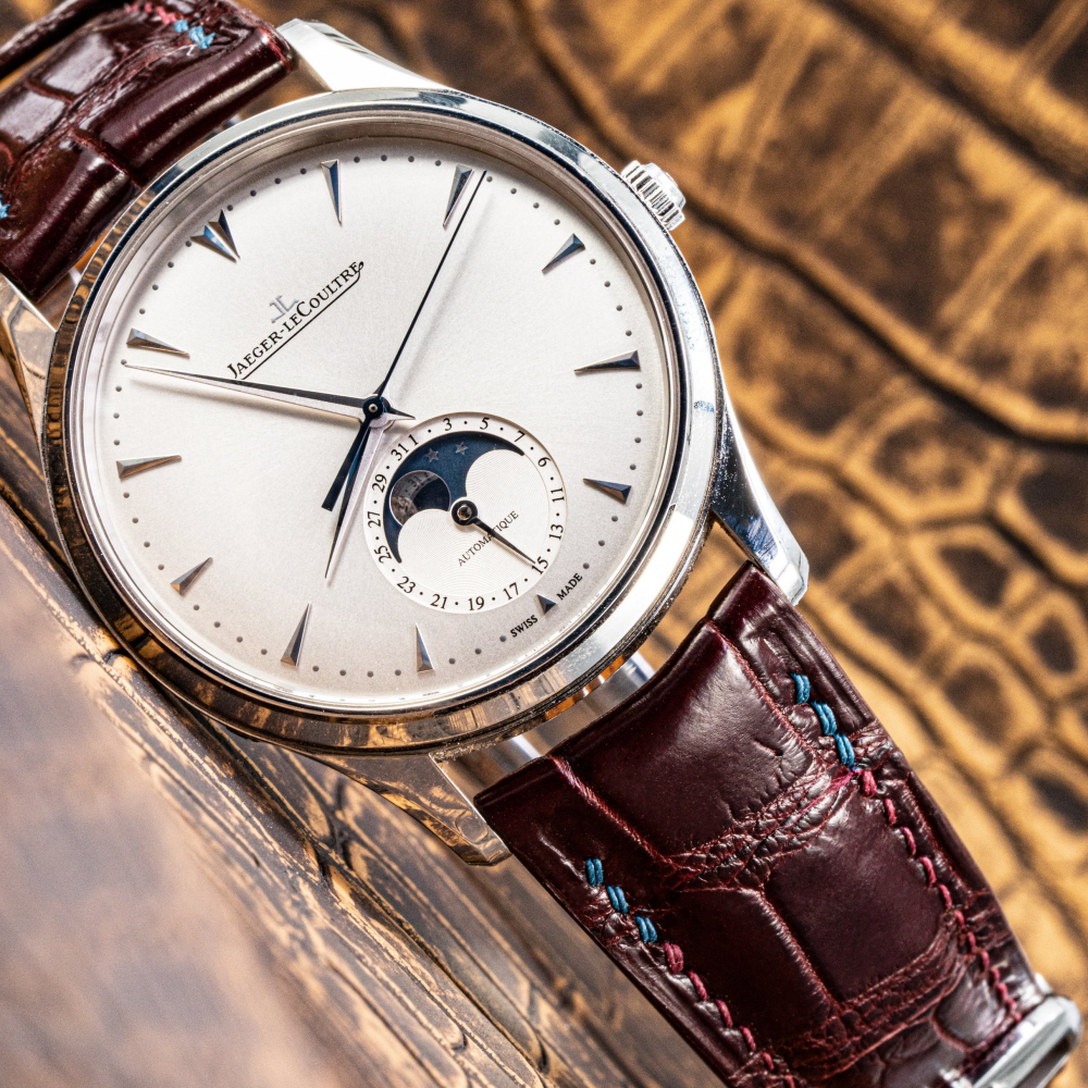 Alligator Leather Strap for Jaeger-LeCoultre Master