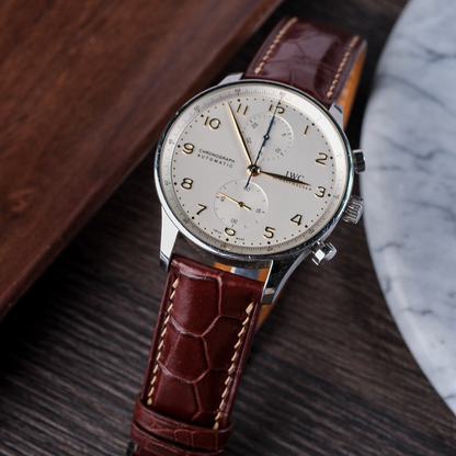 Alligator Leather Strap for IWC Portugieser
