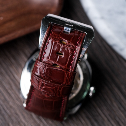 Alligator Leather Strap for Panerai Radiomir