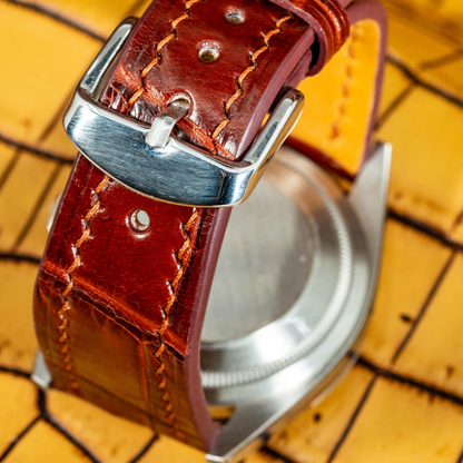 Alligator Leather Strap for Rolex Explorer I