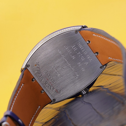 Alligator Leather Strap for Franck Muller Vanguard