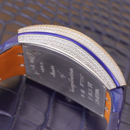 Alligator Leather Strap for Franck Muller Vanguard