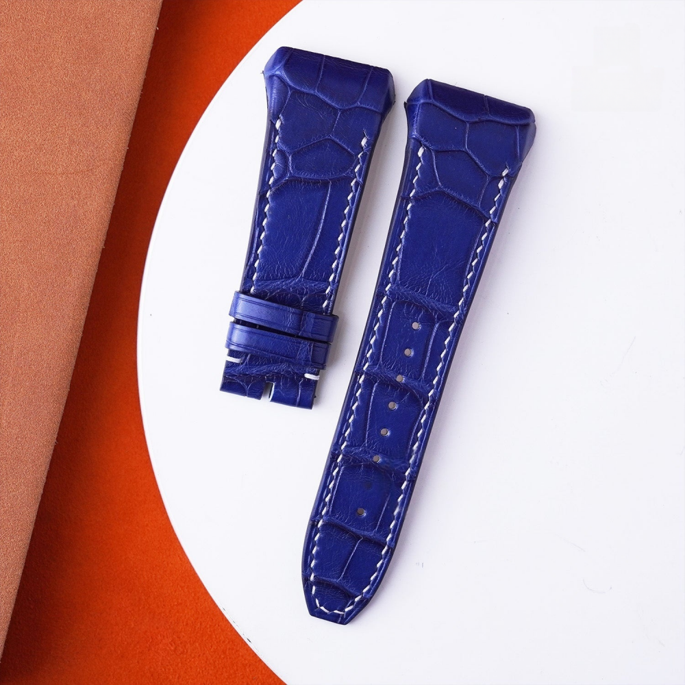 Alligator Leather Strap for Franck Muller Vanguard
