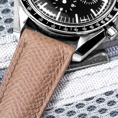 Epsom Calfskin Leather Strap for Omega – Universal Custom Fit