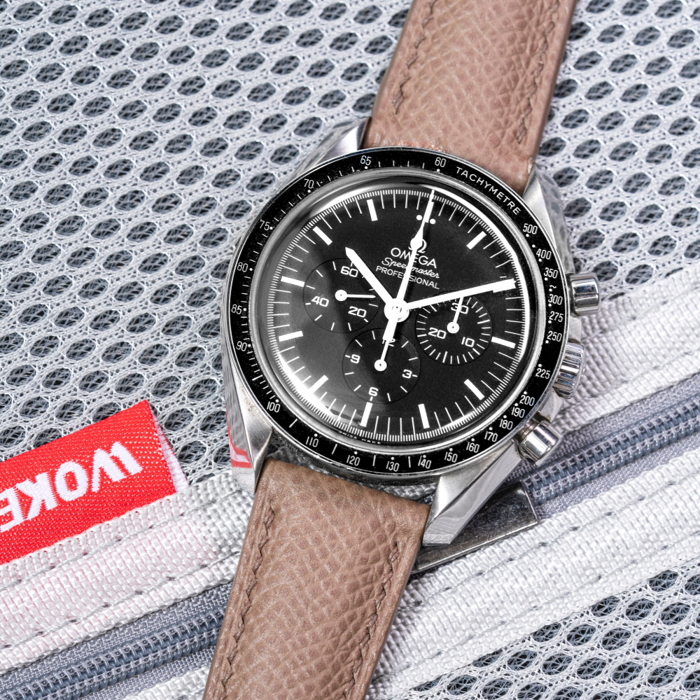 Epsom Calfskin Leather Strap for Omega – Universal Custom Fit