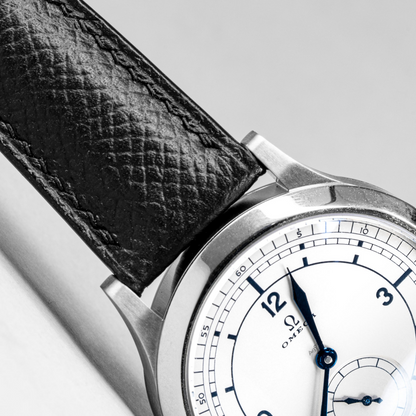 Epsom Calfskin Leather Strap for Omega – Universal Custom Fit