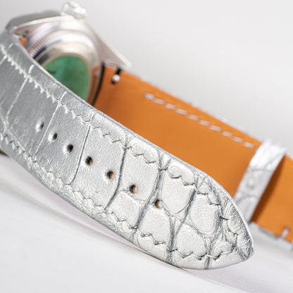 Alligator Leather Strap for Rolex Datejust