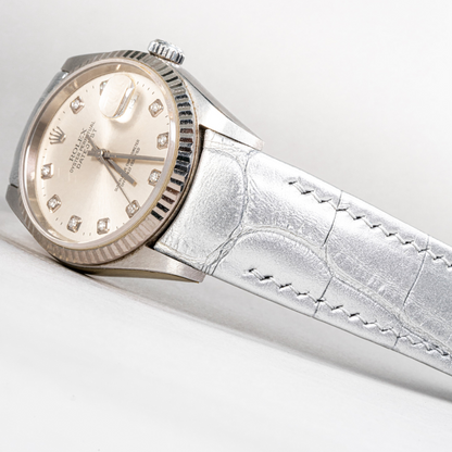 Alligator Leather Strap for Rolex Datejust
