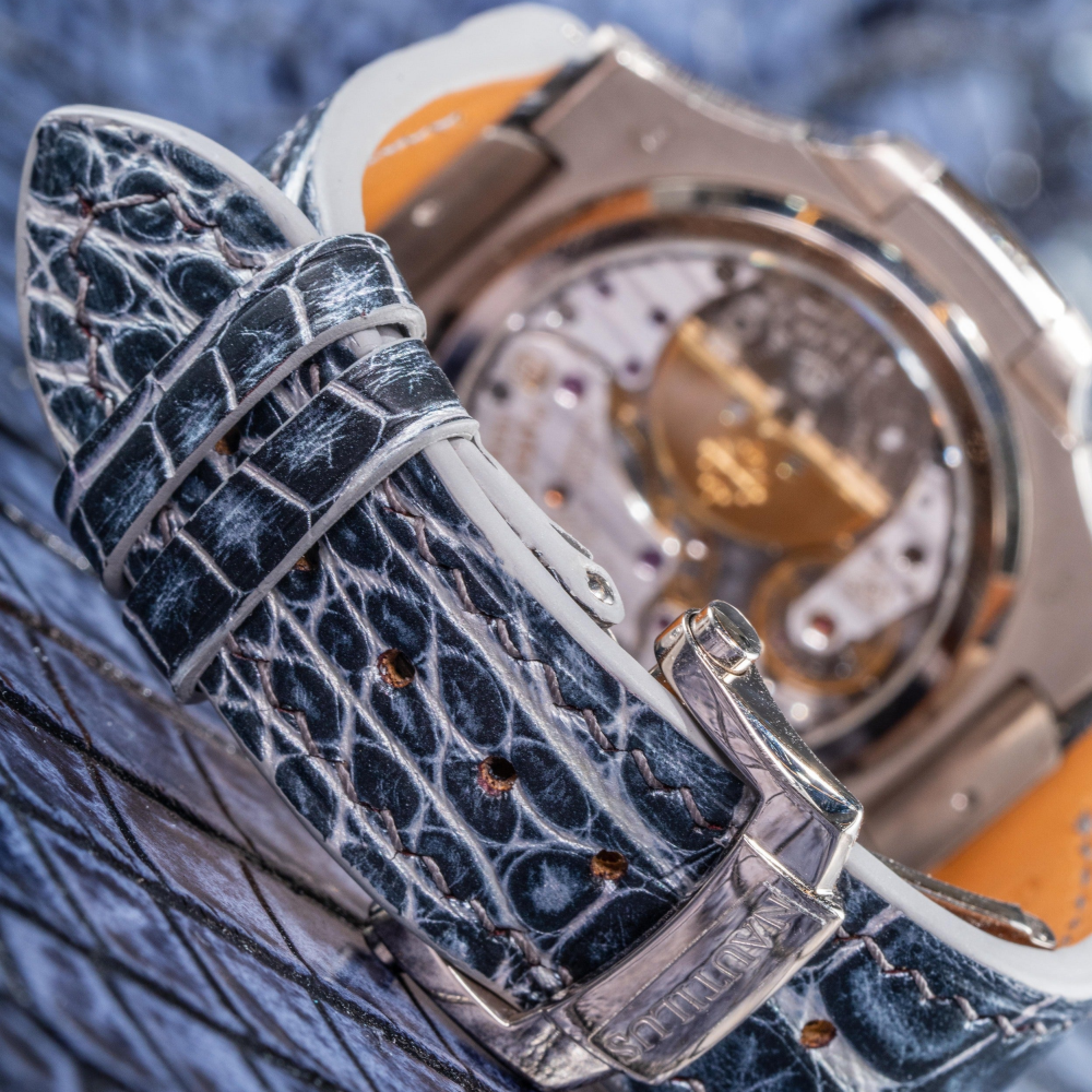 Alligator Leather Strap for Patek Philippe Nautilus