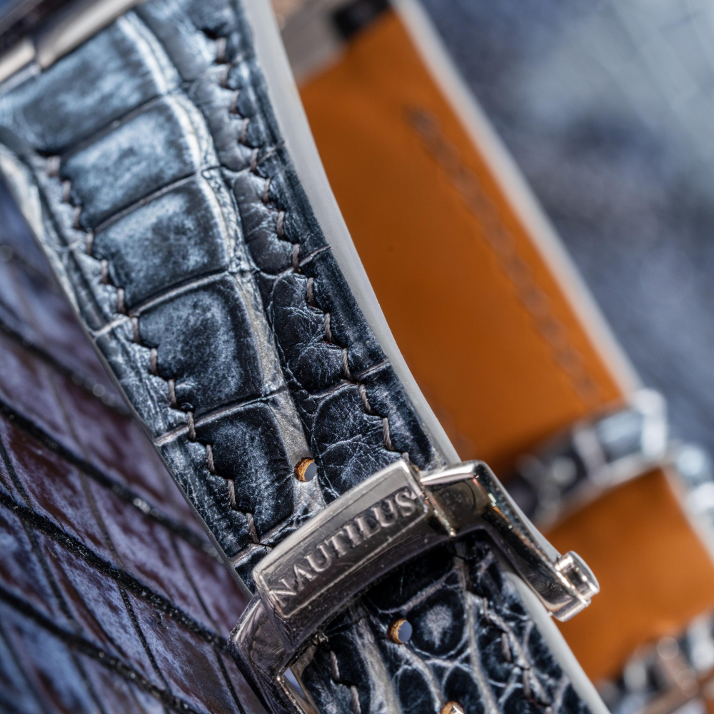 Alligator Leather Strap for Patek Philippe Nautilus