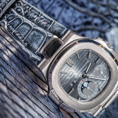 Alligator Leather Strap for Patek Philippe Nautilus