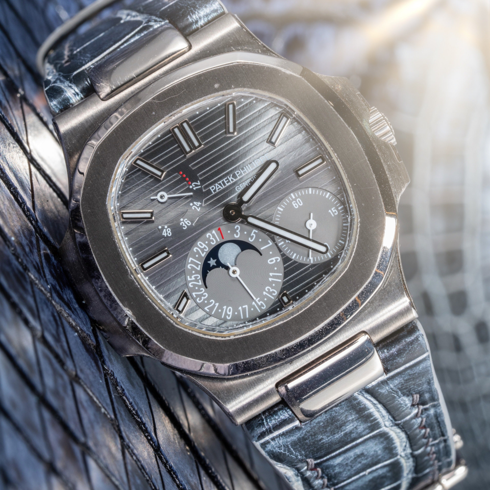 Alligator Leather Strap for Patek Philippe Nautilus