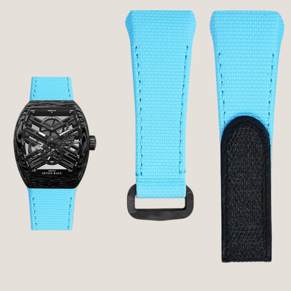 Velcro FKM Rubber Strap for Franck Muller Vanguard