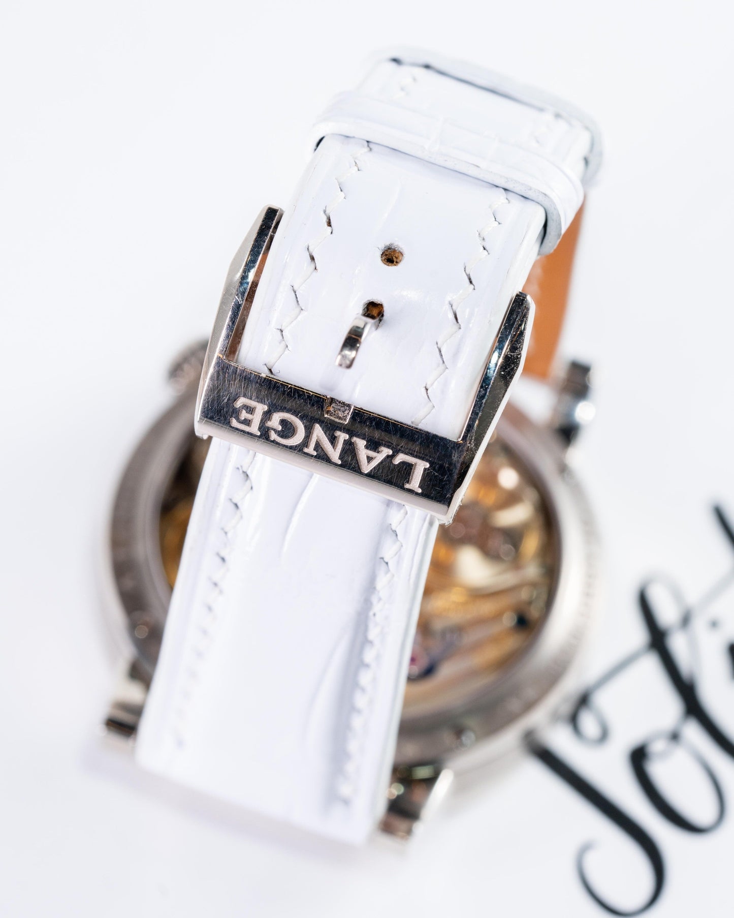 Alligator Leather Strap for A. Lange & Söhne