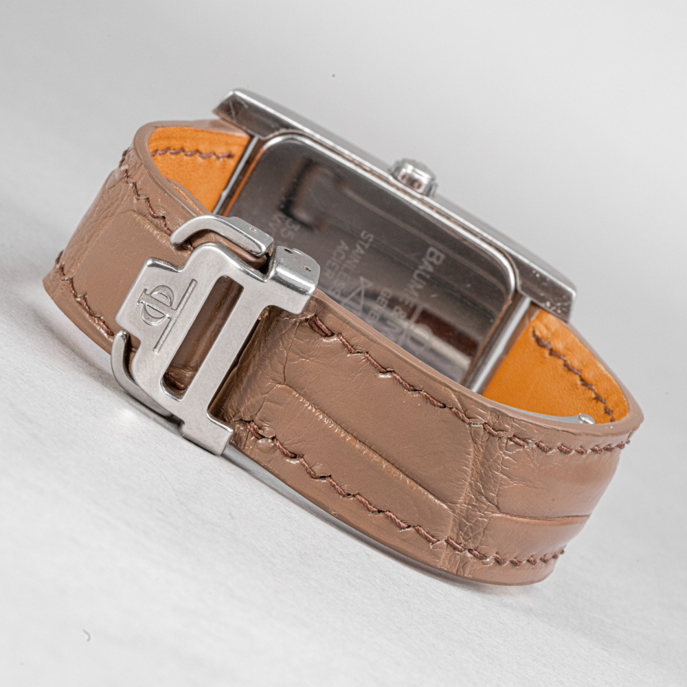 Alligator Leather Strap for Baume & Mercier