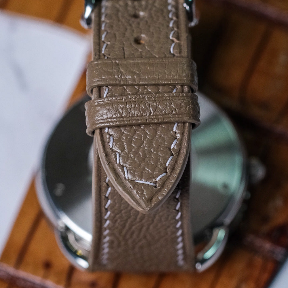 Chevre Leather Strap for Hermes Watch