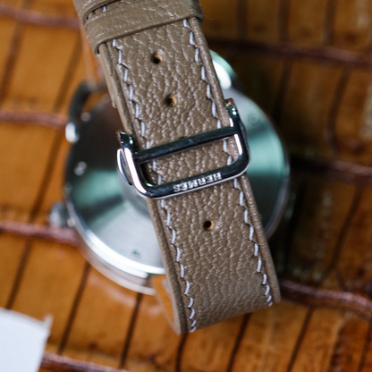 Chevre Leather Strap for Hermes Watch
