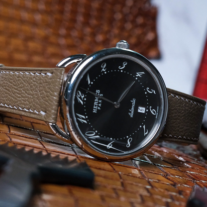Chevre Leather Strap for Hermes Watch
