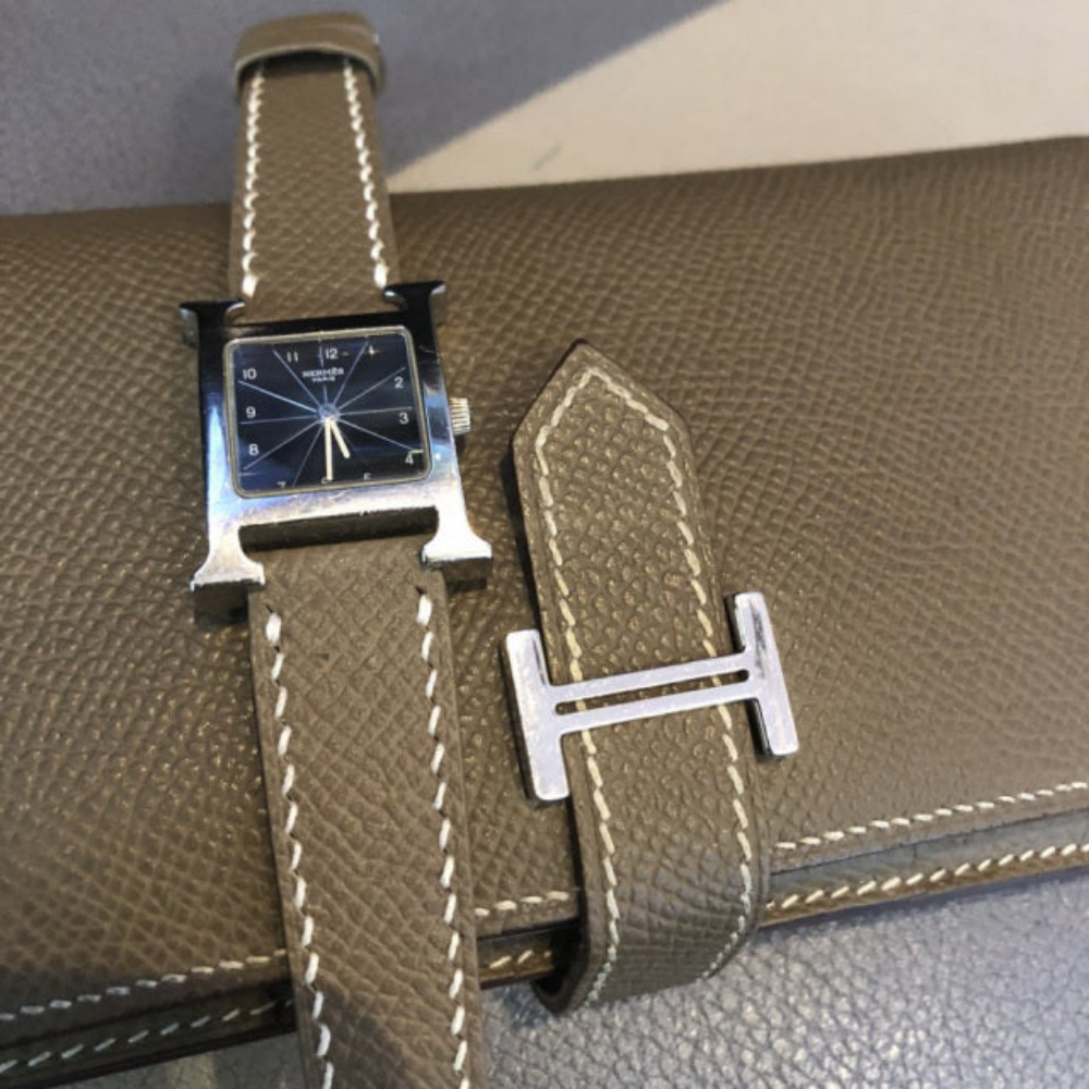 Chevre Leather Strap for Hermes Watch