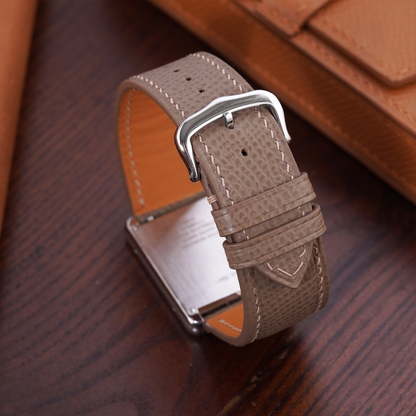 Epsom Leather Strap for Cartier Tank