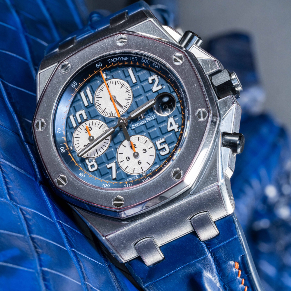 Alligator Leather Strap for AP Royal Oak Offshore 42mm