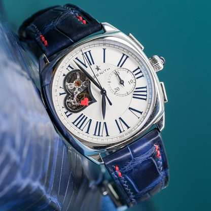 Alligator Leather Strap for Zenith