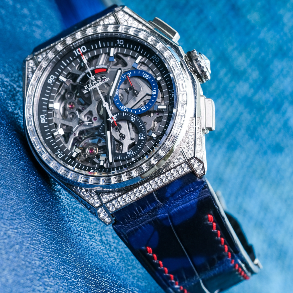 Alligator Leather Strap for Zenith