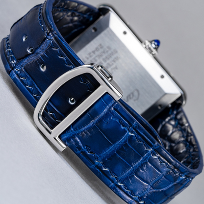Alligator Leather Strap for Cartier Tank