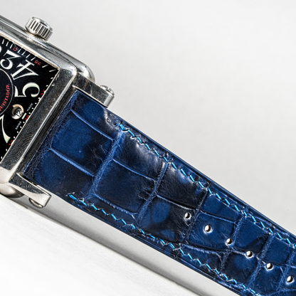 Alligator Leather Strap for Franck Muller Conquistador