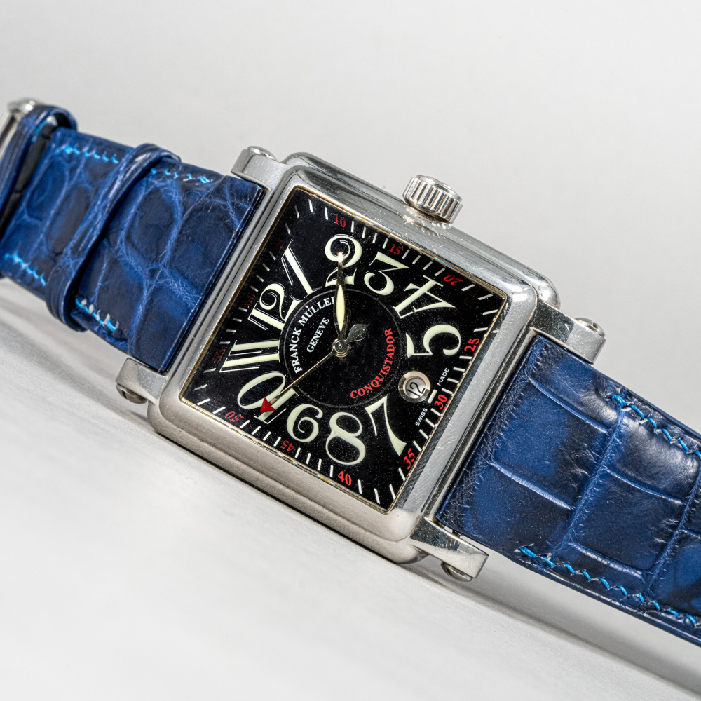Alligator Leather Strap for Franck Muller Conquistador