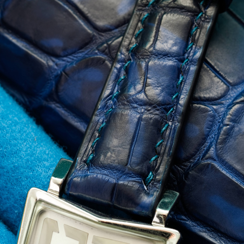 Alligator Leather Strap for Hamilton